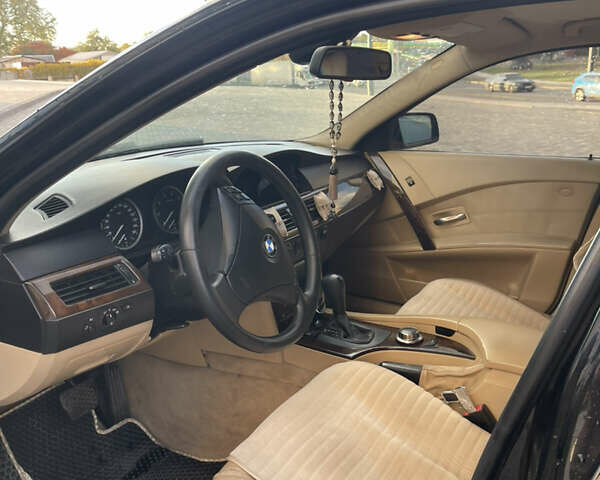 БМВ 5 Серия 2006 в Днепре (Днепропетровске) на Automoto.ua Черный БМВ 5 Серия, объемом двигателя 2.5 л и пробегом 430 тыс. км за 8300 $, фото 10 на Automoto.ua