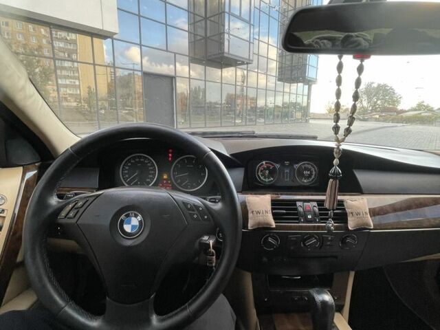 БМВ 5 Серия 2006 в Днепре (Днепропетровске) на Automoto.ua Черный БМВ 5 Серия, объемом двигателя 2.5 л и пробегом 430 тыс. км за 9690 $, фото 5 на Automoto.ua