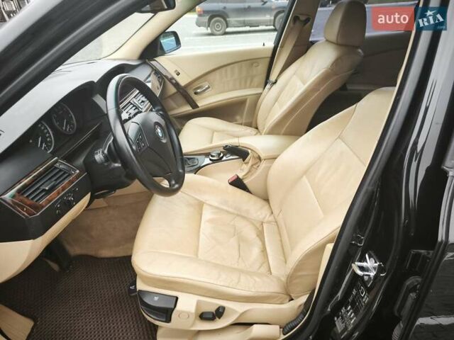 Черный БМВ 5 Серия, объемом двигателя 2.5 л и пробегом 196 тыс. км за 7700 $, фото 12 на Automoto.ua