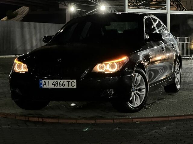 БМВ 5 Серия 2006 в Броварах на Automoto.ua Черный БМВ 5 Серия, объемом двигателя 2.5 л и пробегом 330 тыс. км за 7500 $, фото 2 на Automoto.ua