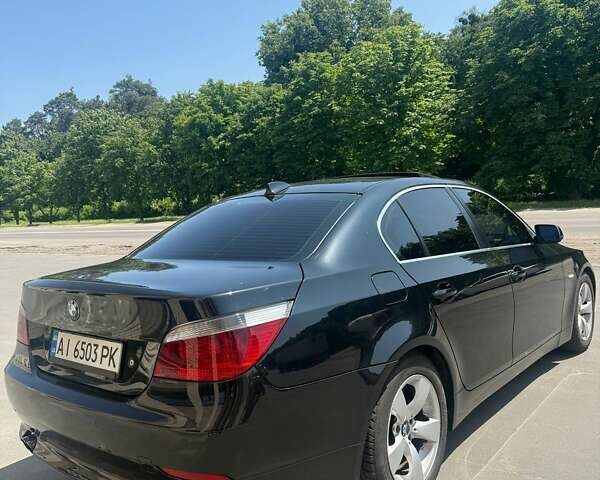 Черный БМВ 5 Серия, объемом двигателя 2.5 л и пробегом 335 тыс. км за 9200 $, фото 4 на Automoto.ua