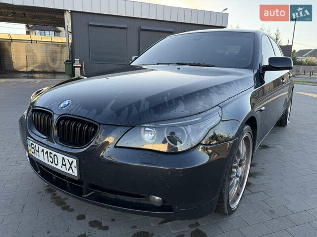 Чорний БМВ 5 Серія, об'ємом двигуна 2.5 л та пробігом 281 тис. км за 7500 $, фото 1 на Automoto.ua