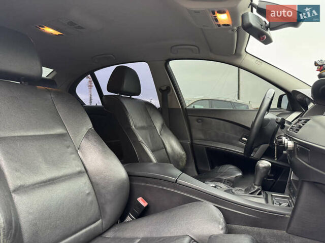 Черный БМВ 5 Серия, объемом двигателя 2.5 л и пробегом 250 тыс. км за 8500 $, фото 9 на Automoto.ua