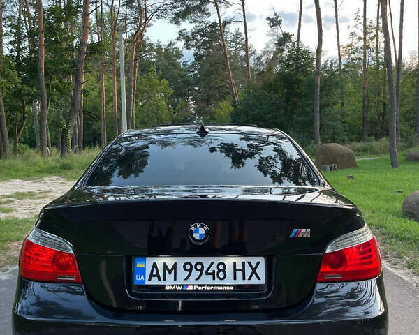 Черный БМВ 5 Серия, объемом двигателя 4.8 л и пробегом 235 тыс. км за 12500 $, фото 9 на Automoto.ua