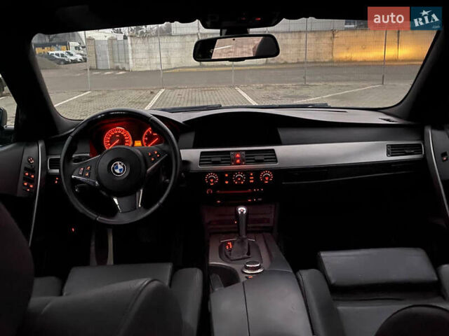 Черный БМВ 5 Серия, объемом двигателя 3 л и пробегом 450 тыс. км за 8900 $, фото 16 на Automoto.ua
