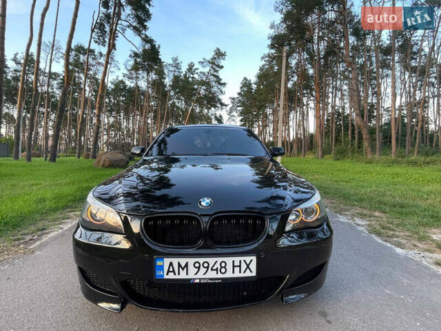Черный БМВ 5 Серия, объемом двигателя 4.8 л и пробегом 235 тыс. км за 12500 $, фото 16 на Automoto.ua