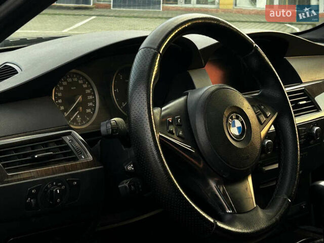 Черный БМВ 5 Серия, объемом двигателя 3 л и пробегом 450 тыс. км за 8900 $, фото 25 на Automoto.ua