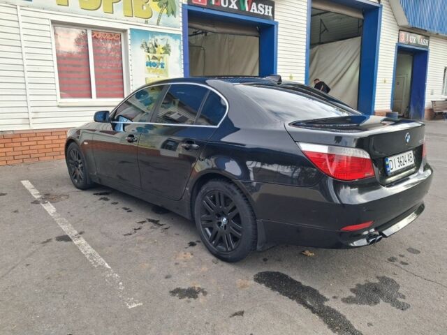 Черный БМВ 5 Серия, объемом двигателя 2.5 л и пробегом 288 тыс. км за 8000 $, фото 2 на Automoto.ua