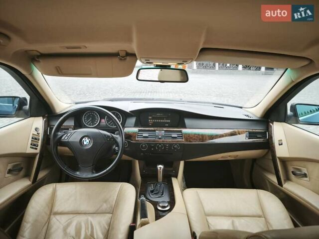 Черный БМВ 5 Серия, объемом двигателя 2.5 л и пробегом 196 тыс. км за 7700 $, фото 1 на Automoto.ua