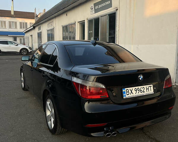 Черный БМВ 5 Серия, объемом двигателя 2.5 л и пробегом 295 тыс. км за 8050 $, фото 6 на Automoto.ua