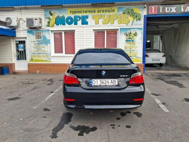 Черный БМВ 5 Серия, объемом двигателя 2.5 л и пробегом 288 тыс. км за 8000 $, фото 3 на Automoto.ua