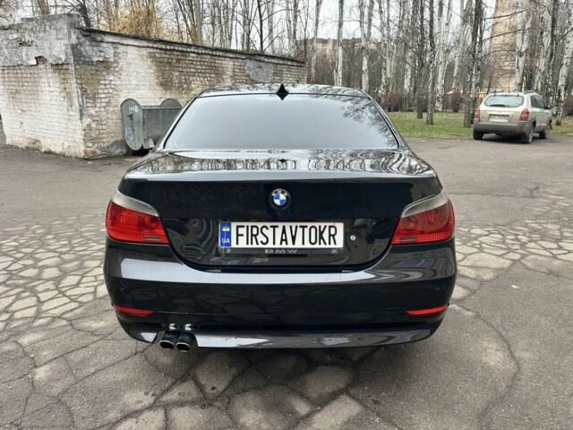Черный БМВ 5 Серия, объемом двигателя 2.5 л и пробегом 252 тыс. км за 7800 $, фото 3 на Automoto.ua