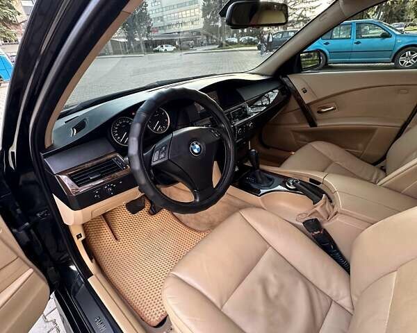 Черный БМВ 5 Серия, объемом двигателя 2.99 л и пробегом 275 тыс. км за 13000 $, фото 12 на Automoto.ua