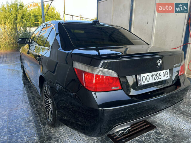 Черный БМВ 5 Серия, объемом двигателя 2.5 л и пробегом 329 тыс. км за 8099 $, фото 3 на Automoto.ua