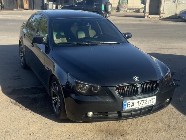 Черный БМВ 5 Серия, объемом двигателя 2 л и пробегом 416 тыс. км за 7805 $, фото 1 на Automoto.ua