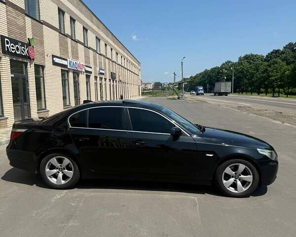 Черный БМВ 5 Серия, объемом двигателя 2.5 л и пробегом 335 тыс. км за 9200 $, фото 3 на Automoto.ua