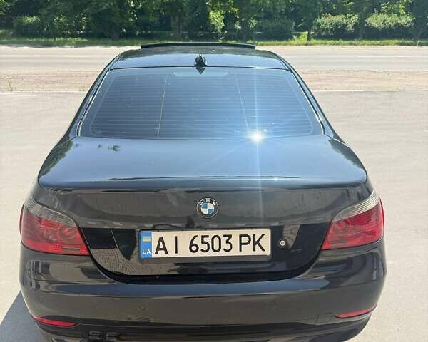 Черный БМВ 5 Серия, объемом двигателя 2.5 л и пробегом 335 тыс. км за 9200 $, фото 5 на Automoto.ua
