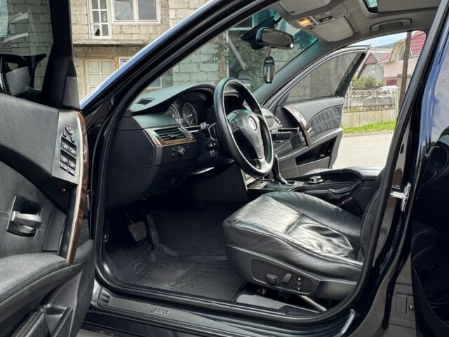 Черный БМВ 5 Серия, объемом двигателя 3 л и пробегом 365 тыс. км за 9500 $, фото 12 на Automoto.ua