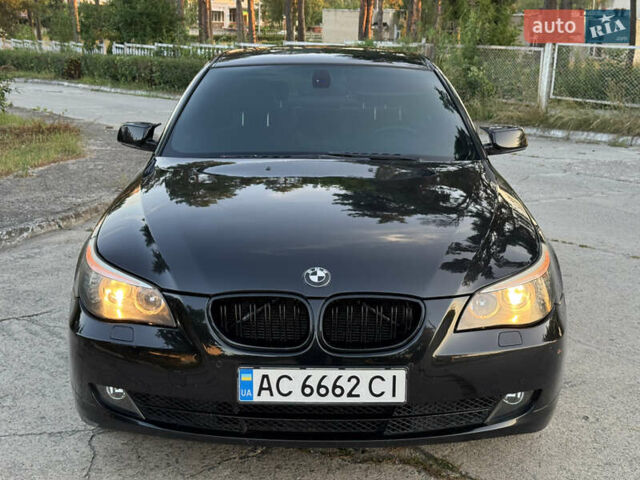 Черный БМВ 5 Серия, объемом двигателя 2.5 л и пробегом 327 тыс. км за 5999 $, фото 8 на Automoto.ua