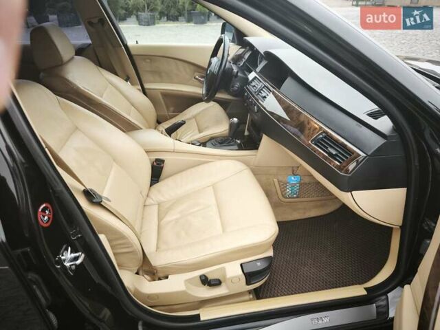 Черный БМВ 5 Серия, объемом двигателя 2.5 л и пробегом 196 тыс. км за 7700 $, фото 9 на Automoto.ua