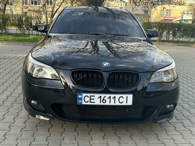 Черный БМВ 5 Серия, объемом двигателя 3 л и пробегом 277 тыс. км за 12800 $, фото 1 на Automoto.ua