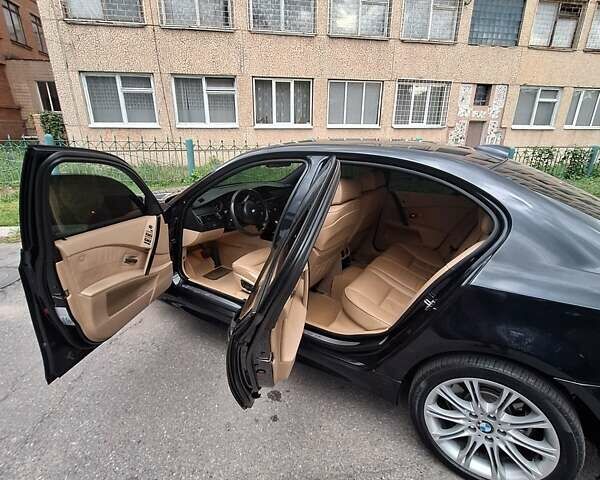 БМВ 5 Серия 2006 в Александрие на Automoto.ua Черный БМВ 5 Серия, объемом двигателя 3 л и пробегом 271 тыс. км за 11500 $, фото 8 на Automoto.ua