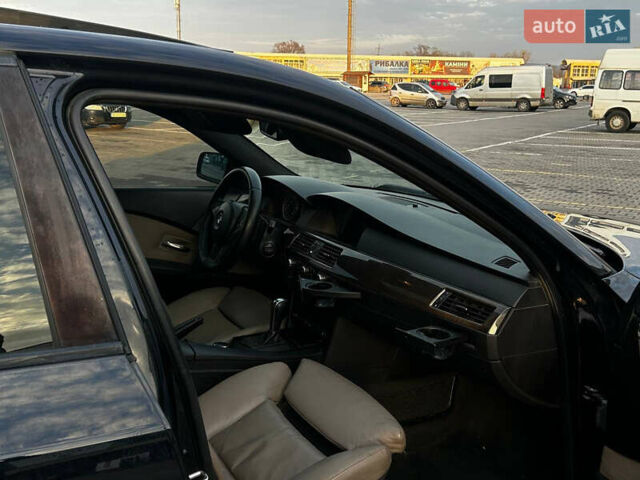 Черный БМВ 5 Серия, объемом двигателя 3 л и пробегом 450 тыс. км за 8900 $, фото 24 на Automoto.ua