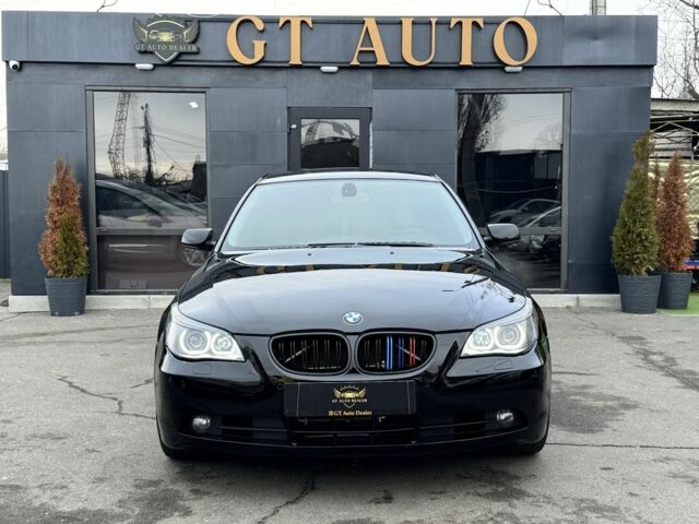 Черный БМВ 5 Серия, объемом двигателя 2.5 л и пробегом 278 тыс. км за 8500 $, фото 1 на Automoto.ua