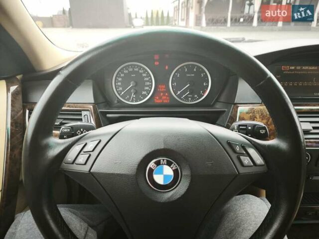 Черный БМВ 5 Серия, объемом двигателя 2.5 л и пробегом 196 тыс. км за 7700 $, фото 3 на Automoto.ua