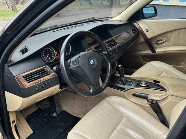 Черный БМВ 5 Серия, объемом двигателя 2.5 л и пробегом 252 тыс. км за 7800 $, фото 8 на Automoto.ua