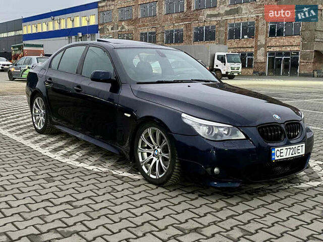 Черный БМВ 5 Серия, объемом двигателя 3 л и пробегом 450 тыс. км за 8900 $, фото 2 на Automoto.ua