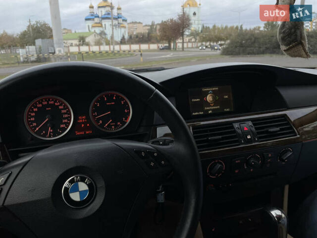 Черный БМВ 5 Серия, объемом двигателя 2.5 л и пробегом 240 тыс. км за 7800 $, фото 11 на Automoto.ua