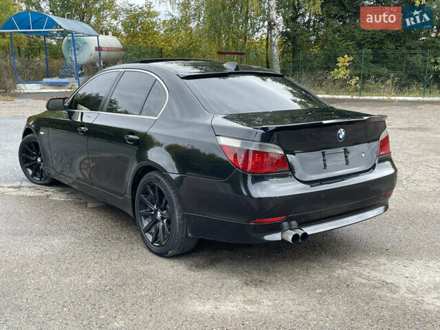 Черный БМВ 5 Серия, объемом двигателя 2.5 л и пробегом 408 тыс. км за 9300 $, фото 5 на Automoto.ua