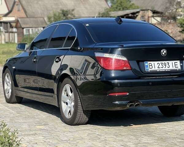Черный БМВ 5 Серия, объемом двигателя 2.5 л и пробегом 295 тыс. км за 8400 $, фото 1 на Automoto.ua