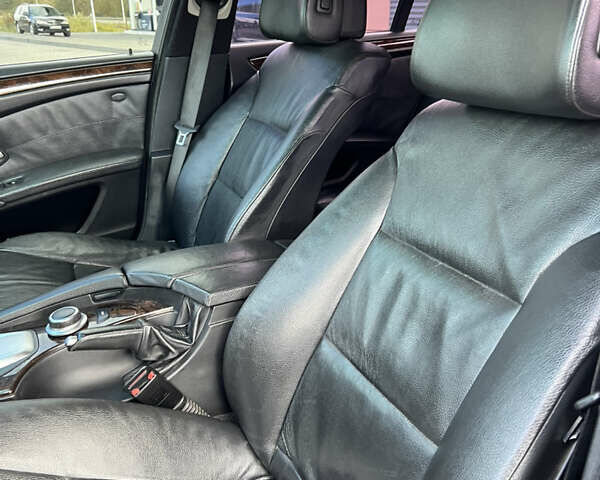 БМВ 5 Серия 2007 в Львове на Automoto.ua Черный БМВ 5 Серия, объемом двигателя 2.5 л и пробегом 256 тыс. км за 7300 $, фото 21 на Automoto.ua