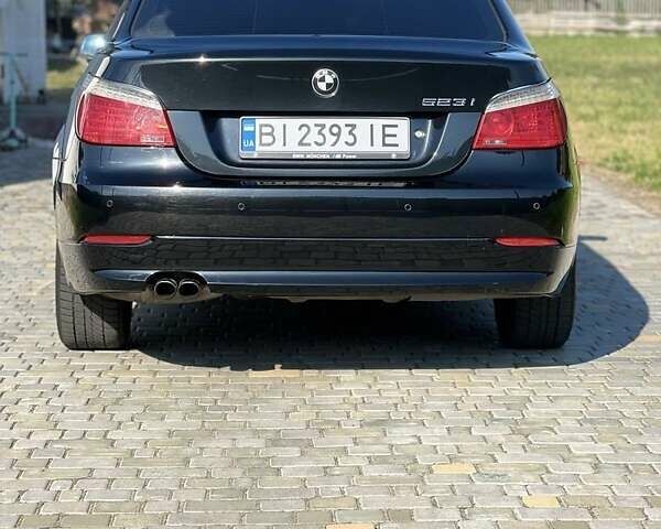 Черный БМВ 5 Серия, объемом двигателя 2.5 л и пробегом 295 тыс. км за 8400 $, фото 9 на Automoto.ua