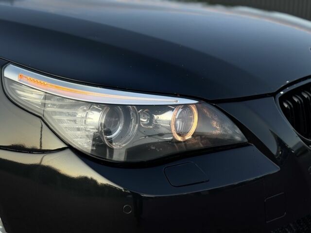 Черный БМВ 5 Серия, объемом двигателя 3 л и пробегом 397 тыс. км за 12599 $, фото 5 на Automoto.ua