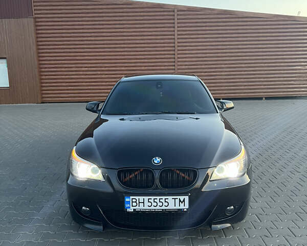 Черный БМВ 5 Серия, объемом двигателя 2.5 л и пробегом 253 тыс. км за 9000 $, фото 1 на Automoto.ua