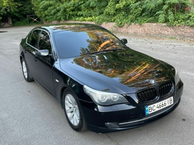 Черный БМВ 5 Серия, объемом двигателя 2.5 л и пробегом 256 тыс. км за 7499 $, фото 4 на Automoto.ua