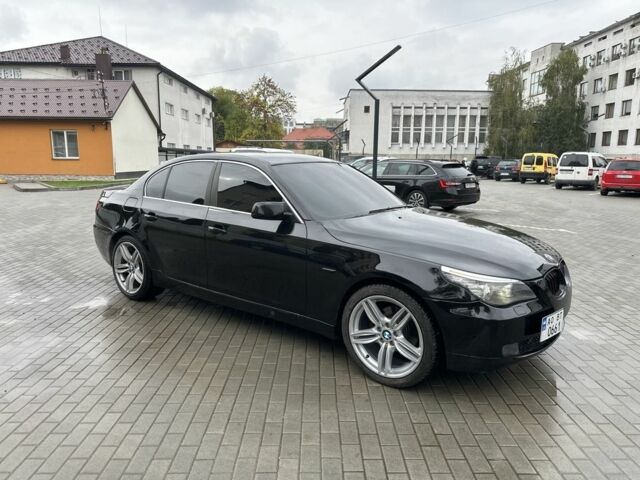 Черный БМВ 5 Серия, объемом двигателя 2.5 л и пробегом 285 тыс. км за 7500 $, фото 2 на Automoto.ua