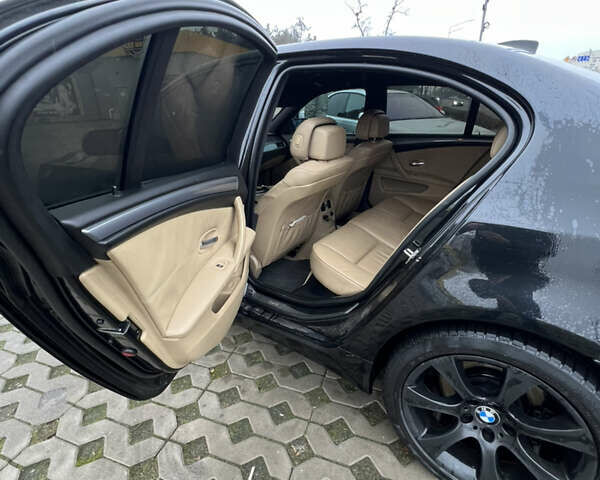 Черный БМВ 5 Серия, объемом двигателя 2.99 л и пробегом 279 тыс. км за 11300 $, фото 5 на Automoto.ua