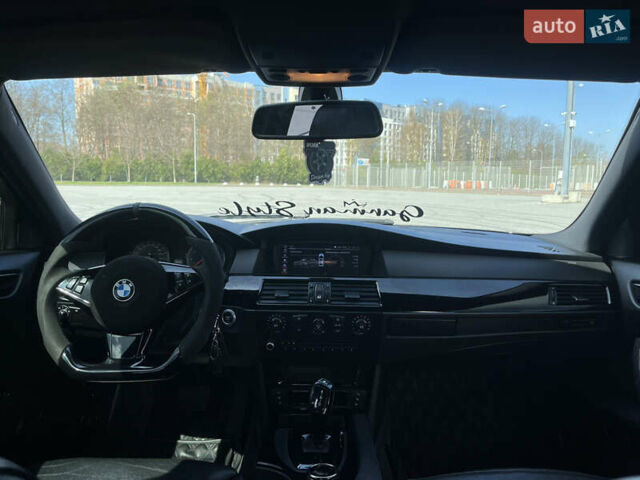Чорний БМВ 5 Серія, об'ємом двигуна 3 л та пробігом 490 тис. км за 10500 $, фото 10 на Automoto.ua