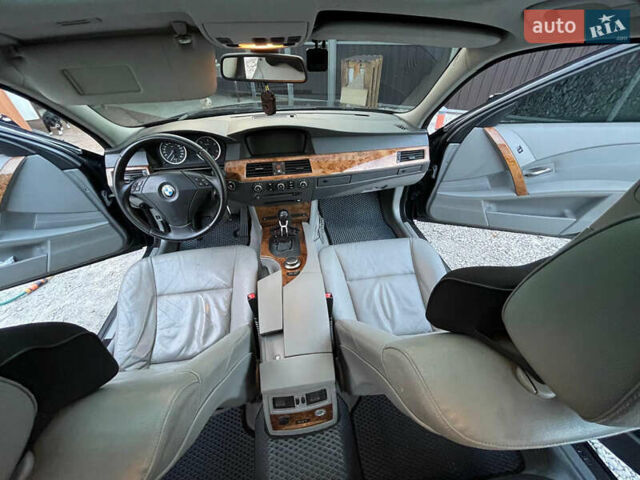 Черный БМВ 5 Серия, объемом двигателя 2.5 л и пробегом 482 тыс. км за 8500 $, фото 6 на Automoto.ua