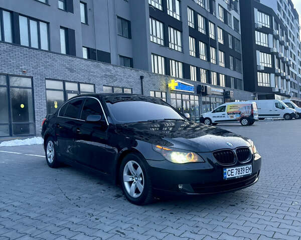 Черный БМВ 5 Серия, объемом двигателя 2.5 л и пробегом 221 тыс. км за 8450 $, фото 3 на Automoto.ua