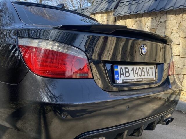 Черный БМВ 5 Серия, объемом двигателя 2.5 л и пробегом 296 тыс. км за 9500 $, фото 1 на Automoto.ua