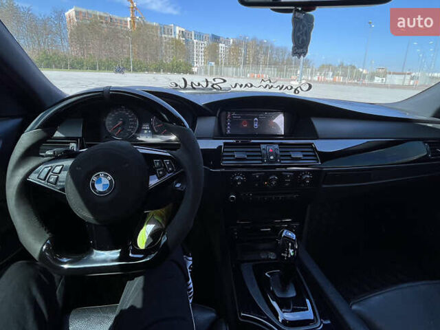 Чорний БМВ 5 Серія, об'ємом двигуна 3 л та пробігом 490 тис. км за 10500 $, фото 11 на Automoto.ua