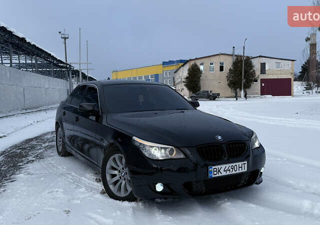 Чорний БМВ 5 Серія, об'ємом двигуна 2 л та пробігом 366 тис. км за 8800 $, фото 3 на Automoto.ua