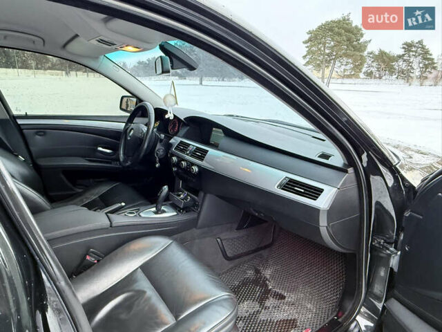 Чорний БМВ 5 Серія, об'ємом двигуна 2 л та пробігом 366 тис. км за 8800 $, фото 14 на Automoto.ua