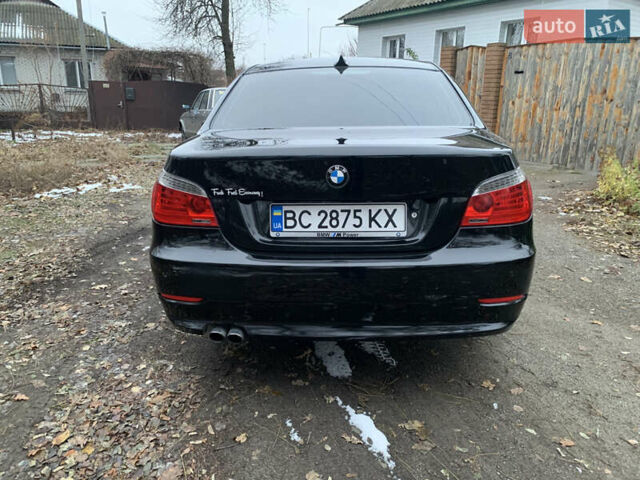 Чорний БМВ 5 Серія, об'ємом двигуна 3 л та пробігом 250 тис. км за 9300 $, фото 4 на Automoto.ua