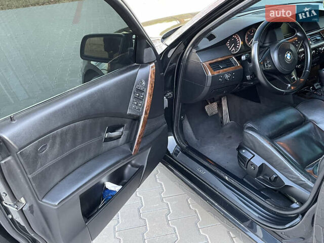 Черный БМВ 5 Серия, объемом двигателя 2.5 л и пробегом 409 тыс. км за 8999 $, фото 14 на Automoto.ua